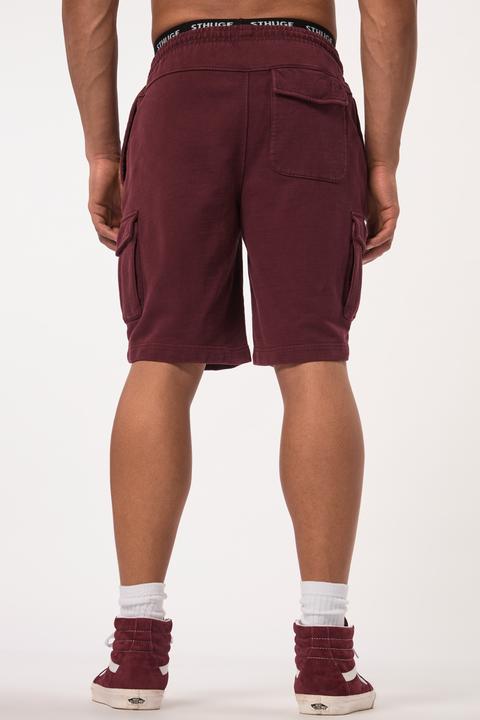 Actual product image Sthuge cargo Bermuda shorts, elasticated waist, sweat fabric, relaxed fit, up to 8 XL (6XL)
