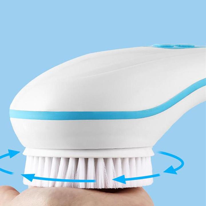Actual product image JTI Electric back brush, rechargeable - 5 heads