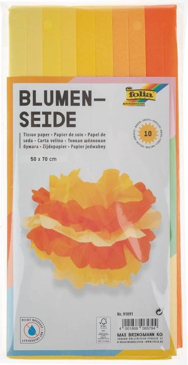 Produktbild Folia Seidenpapier Ton in Ton Mix (20 g/m², 10 x)