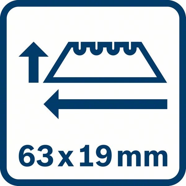 Actual product image Bosch Home & Garden Replacement blade (Lawn mower, Lawn mower blades + replacement blades garden machinery)
