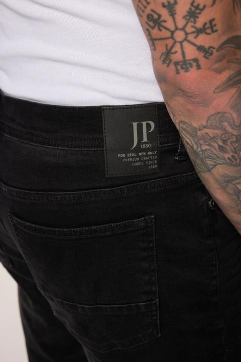 Actual product image JP1880 denim Bermuda shorts FLEXNAMIC®, denim, 5-pocket, destroyed, up to size 72 (62)