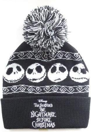 Produktbild Heroes Inc Disney - Bonnet à pompon Noir L'Étrange Noël de monsieur Jack Basic Snow