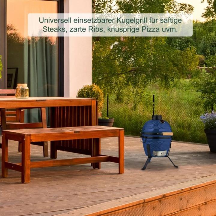 Actual product image Relaxdays Kamado-Grill (260 mm)