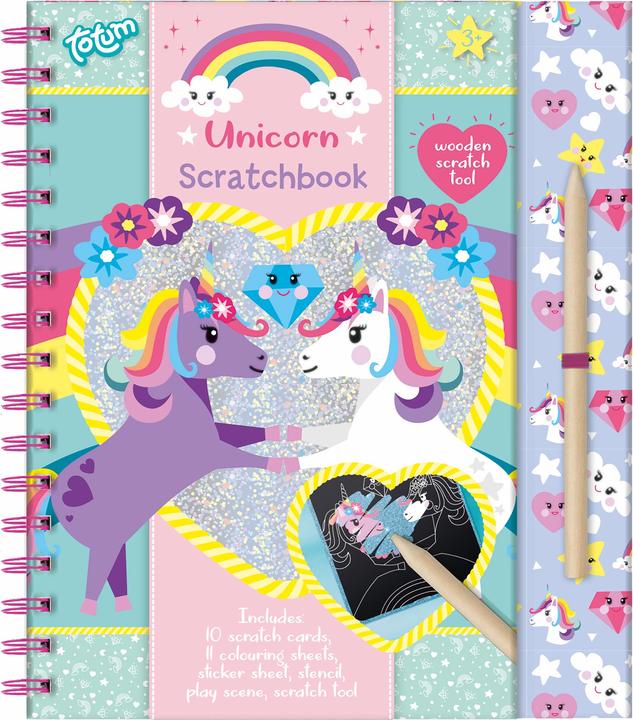 Totum Unicorn - scrapbook
