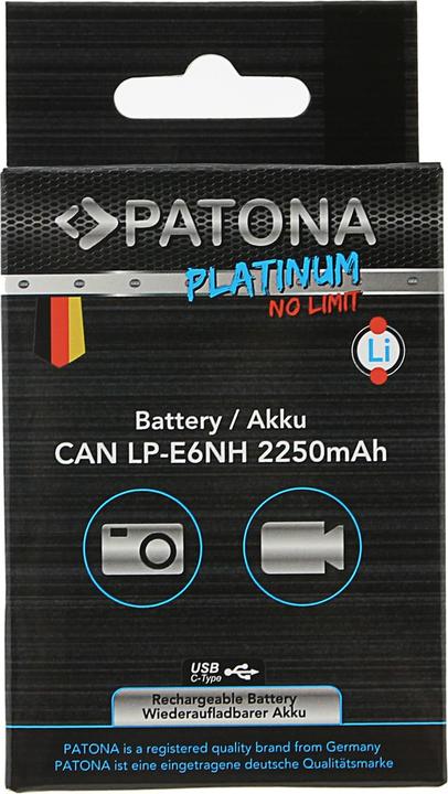 Produktbild Patona Platinum LP-E6NH (Akku)
