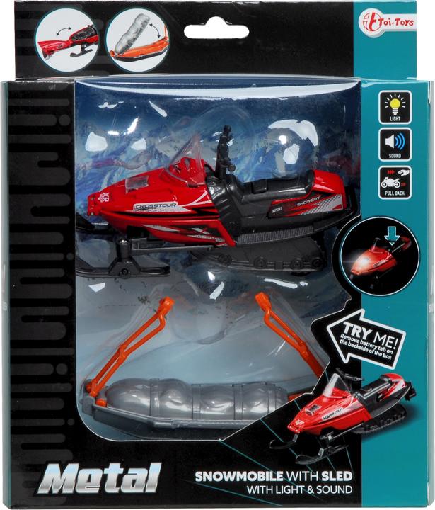 Produktbild Toi-Toys Schneemobil mit Schlitten