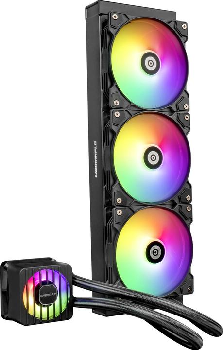 Image du produit Enermax LIQMAXFLO 420mm CPU AIO liquid cooler - Xtreme double chamber pump - VRM water block ARGB