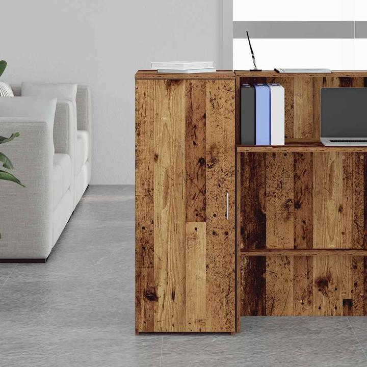 Produktbild vidaXL Lagerschrank Altholz-Optik 40x45x103,5 cm Holzwerkstoff Schrank