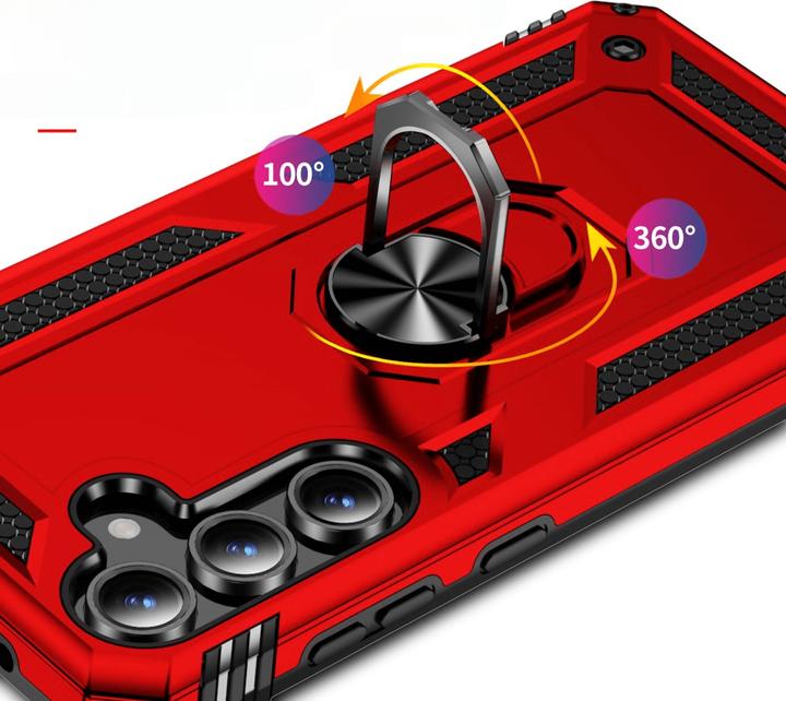 Actual product image Cover-Discount FE - Robust back cover with kickstand (Samsung Galaxy S24 FE)