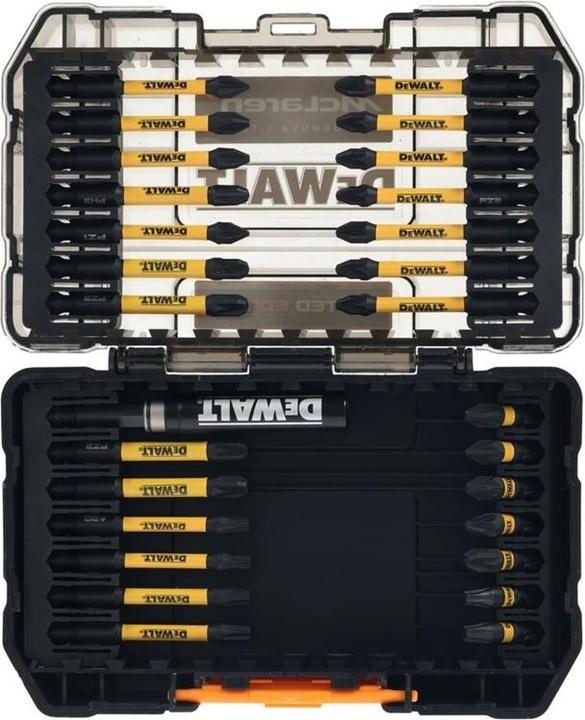Actual product image DeWalt Impact wrench bit set (Cross Phillips PH, Cross Pozidriv PZ, Hexagon socket TX)