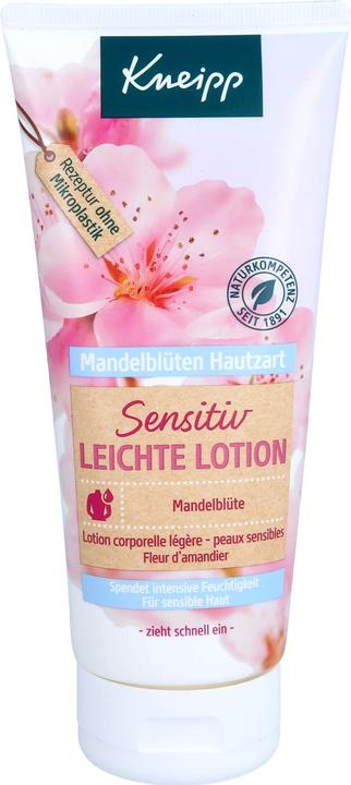 Actual product image Kneipp Sensitive Light Lotion Almond Blossom Skin Tender (Body cream, 200 ml)