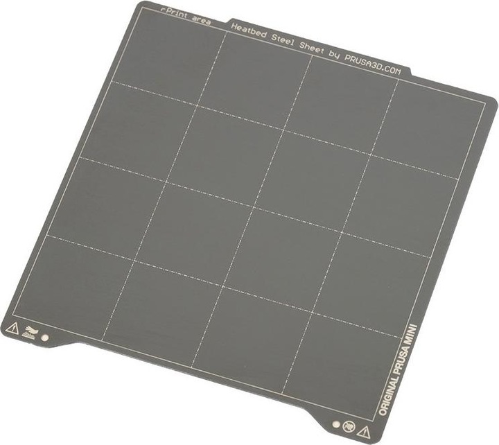 Prusa MINI Federstahldruckplatte mit glatter doppelseitiger PEI-Schicht