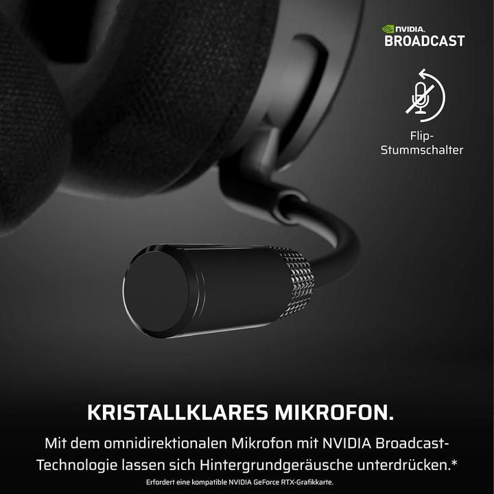 Produktbild Corsair VOID WIRELESS v2, Carbon – WW (Kabelgebunden, Kabellos)