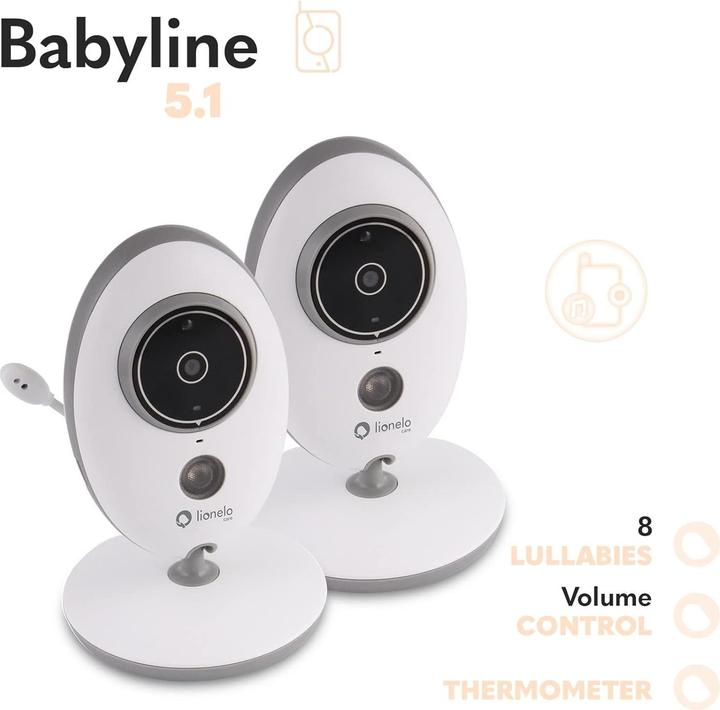 Image du produit Lionelo Babyphone avec caméra (Vidéo et audio, 300 m)