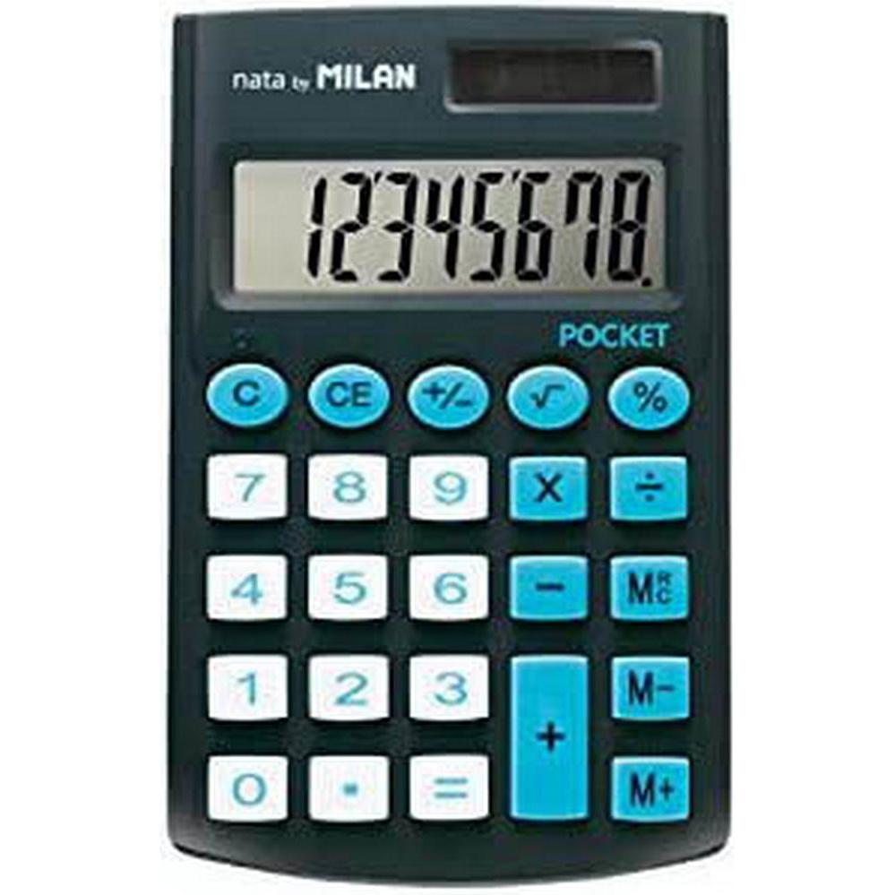 Thumbnail - Milan, Taschenrechner, Taschenrechner Pocket Touch 150908KBL juoda-mėlynas (Solarzellen, Batterien)