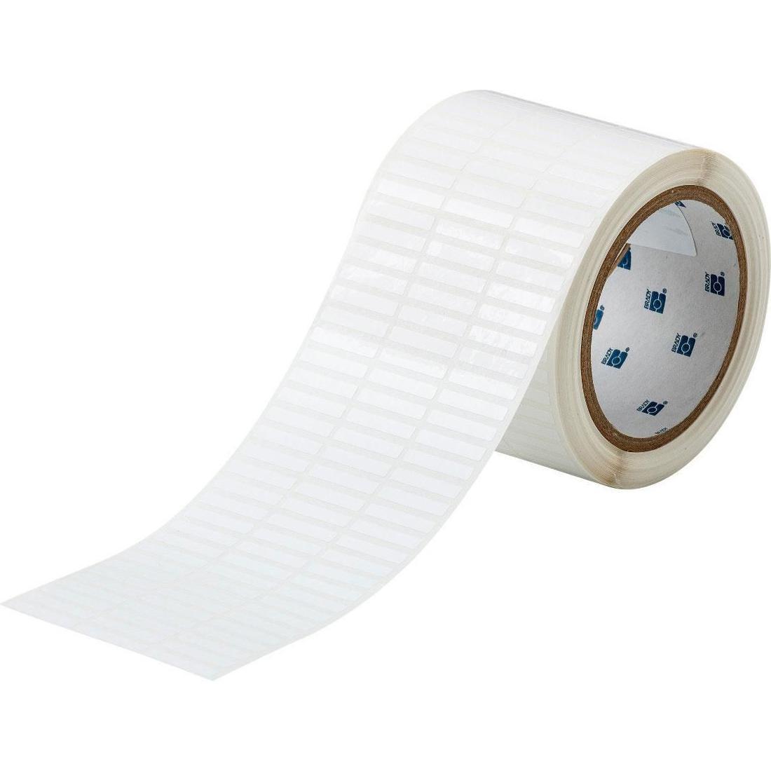 Brady, Etiketten, THT-41-423-10, Polyester, Weiss, 25.40 x 4.75 mm, permanent, 3-bahnig (10000 E.)