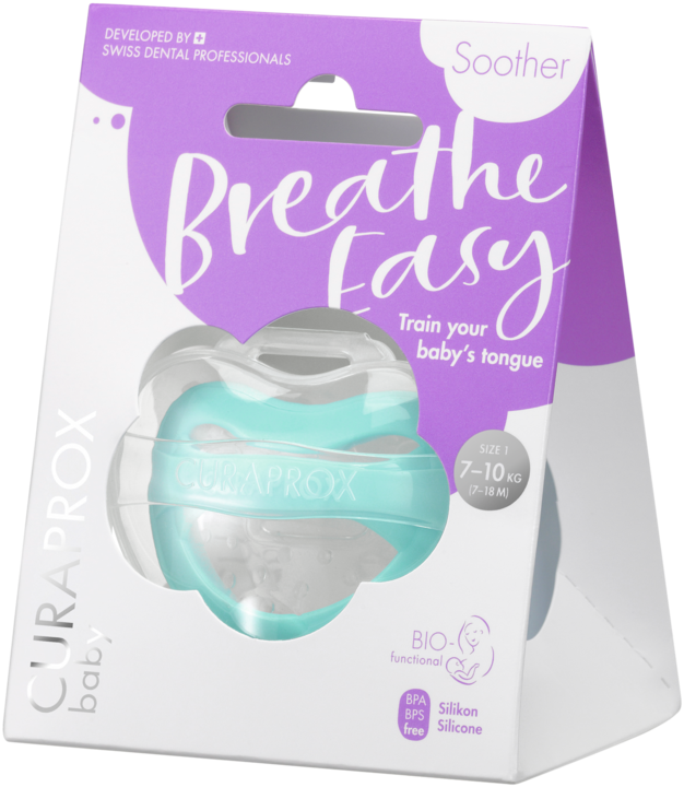 Actual product image Curaprox Baby pacifier (1 x, 12 - 24 M.)