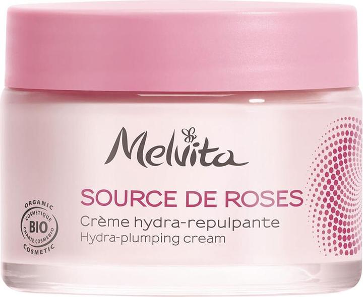 Actual product image Melvita Source de Roses Hydra-Padding Cream REFILL (50 ml, Face toner)