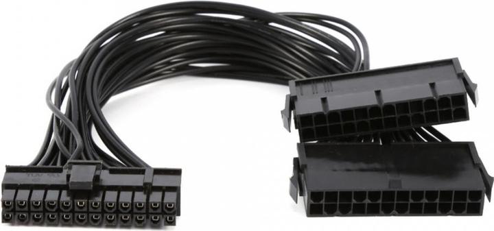 Image du produit PowerGuard ATX 24-Pin Dual PSU Câble d'alimentation Adaptateur