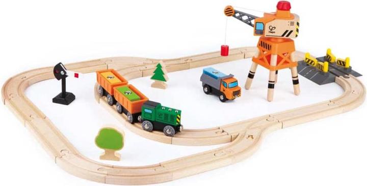Produktbild Hape Kran- und Güter-Set