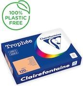 Actual product image Clairefontaine Copy paper Trophee A3 120g/sqm PU=250 sheets apricot (120 g/m², 250 x, A3)
