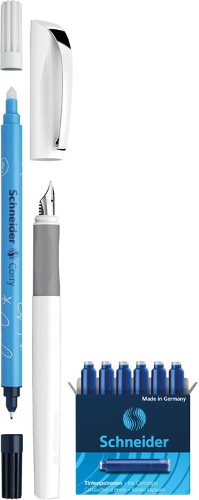 Image du produit Schneider Set de stylos plume, Ceod Classic (Argent, Blanc, 1x)