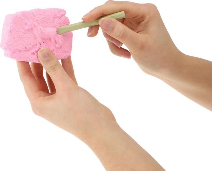 Actual product image Toi-Toys Excavation set unicorn Glow in the Dark