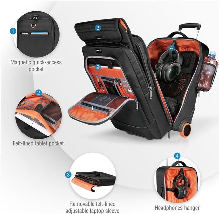 Produktbild Everki TITAN Trolley 18.4" (35 l)