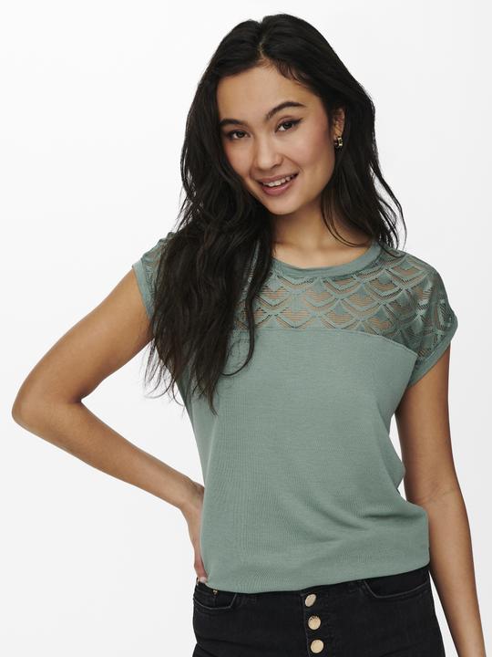 Immagine prodotto Only Top in pizzo con maniche corte (L)