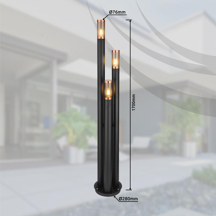 Actual product image Globo Boston (E27, IP44)