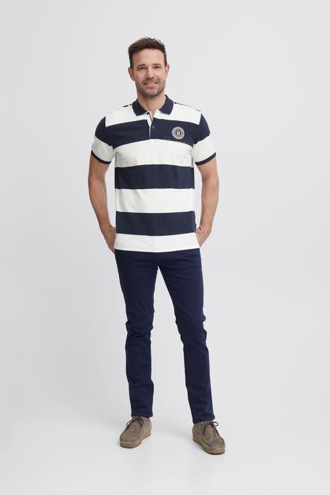 Image du produit FQ1924 FQPeter stripe polo w badge 21900639 (M)