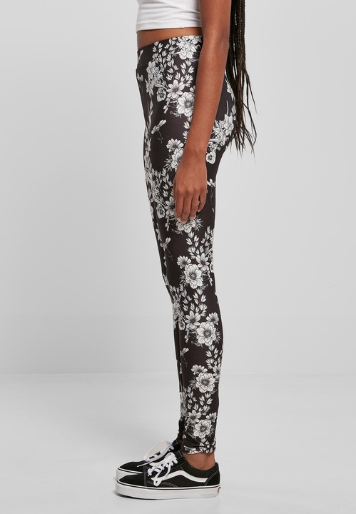 Actual product image Urban Classics Ladies Soft AOP Leggings (L)