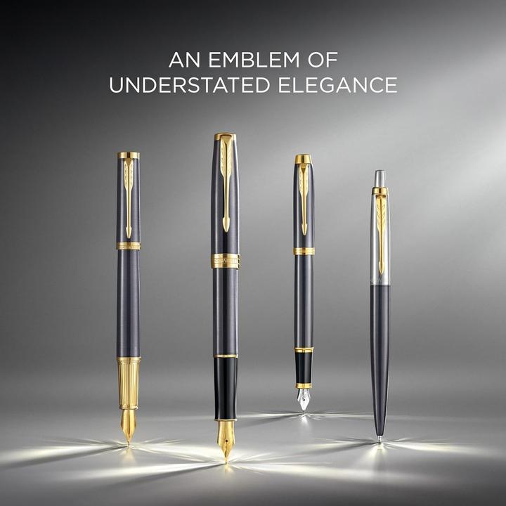 Image du produit Parker Pen SONNET - Stylo à bille (Gris, Or, 1x)