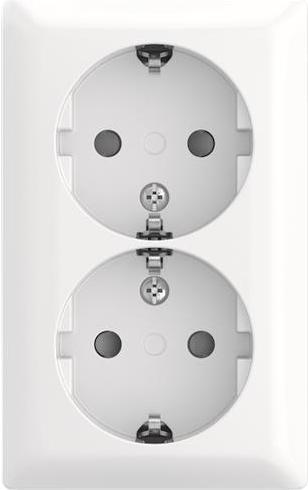 Produktbild Busch-Jaeger SCHUKO Doppelsteckdose AP