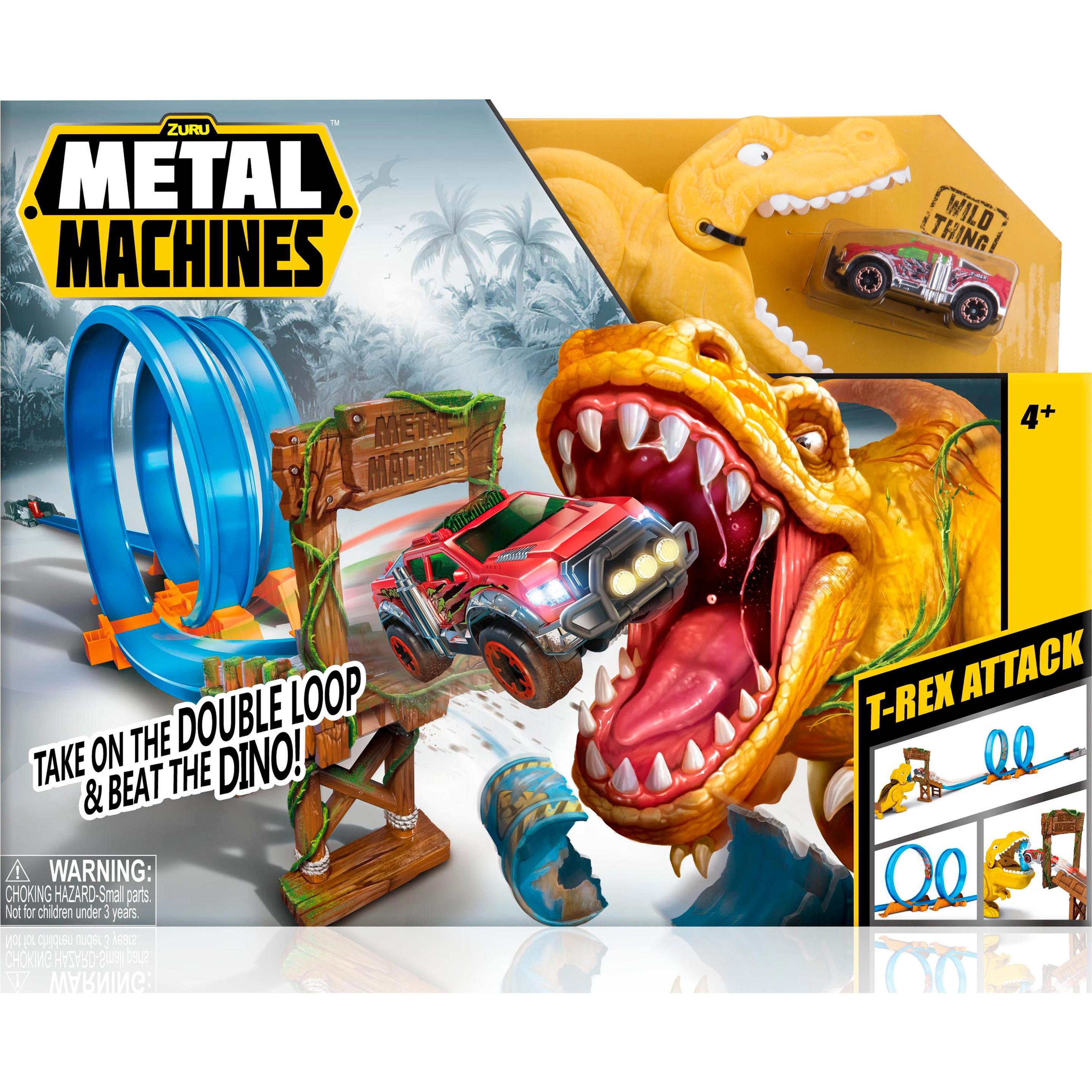 Zuru Metal Machines-Std-T-Rex Attack Playset