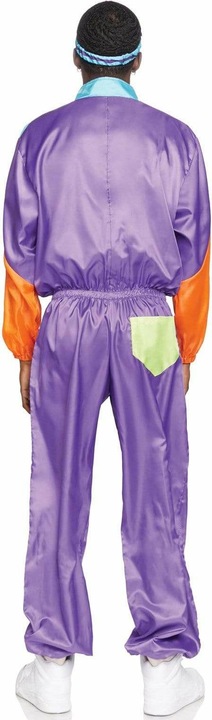 Produktbild Leg Avenue 80er Ballonseide Trainingsanzug (M, L)