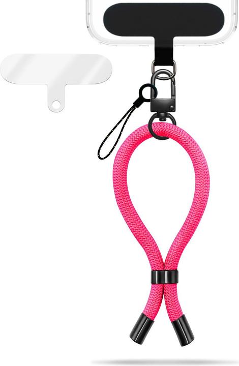 Produktbild Nalia Wristy Lanyard Handykette – Universal Trageband für Smartphones – Verstellbar, Soft & Elastisch