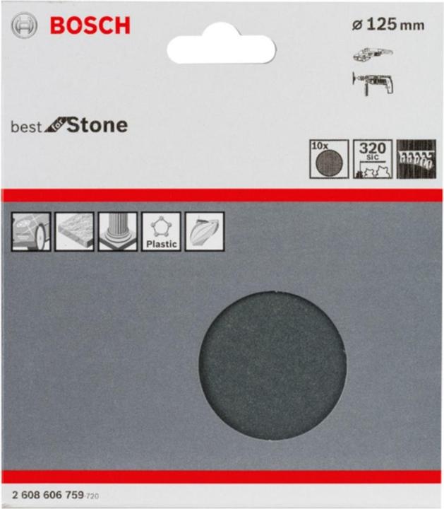 Produktbild Bosch Professional Zubehör PRO F355 Schleifblatt, 125 mm, G320 (320)
