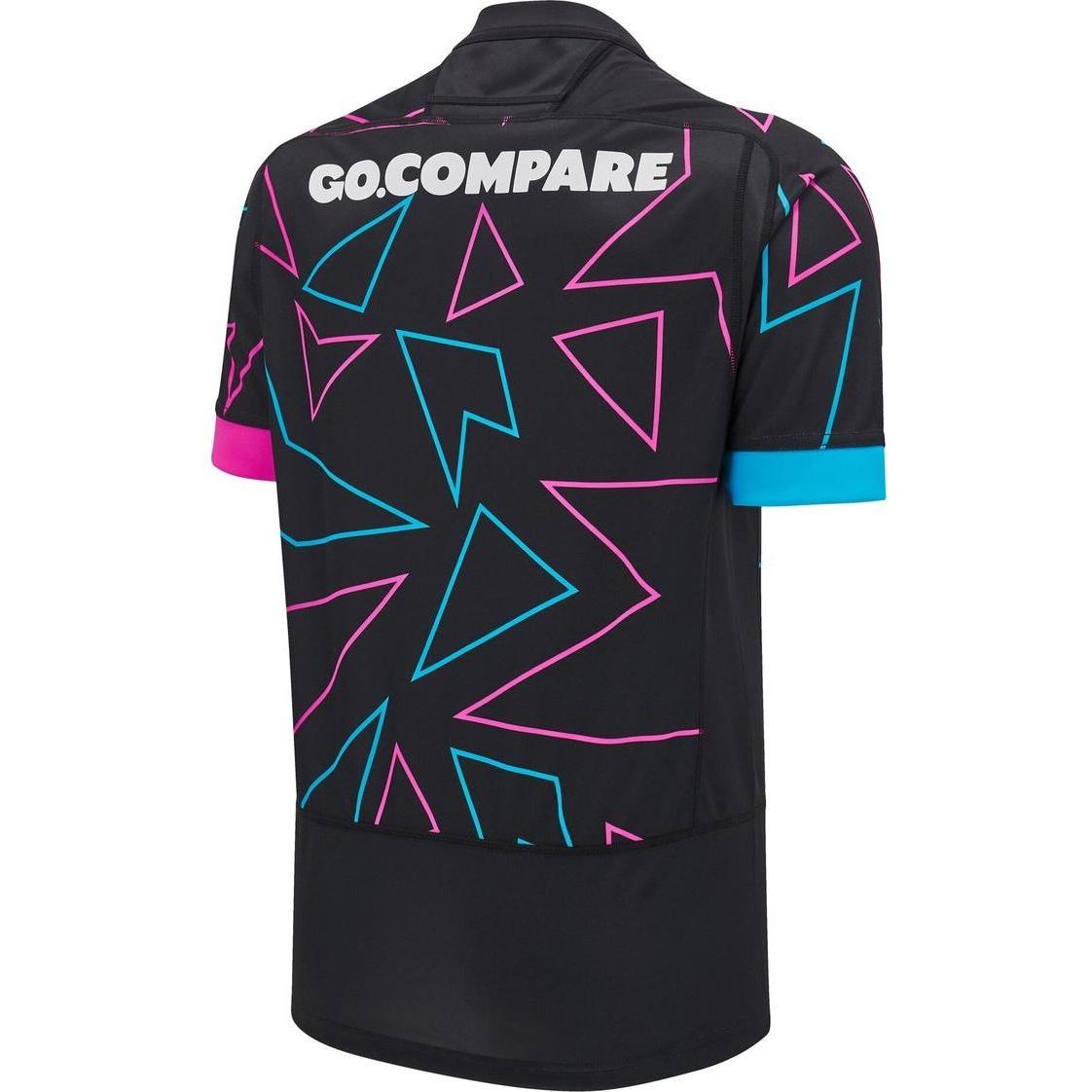 Thumbnail - Macron, Herren, Fussballtrikot, Auswärtstrikot Pays de Galles 2024/25 (XL), Blau, XL
