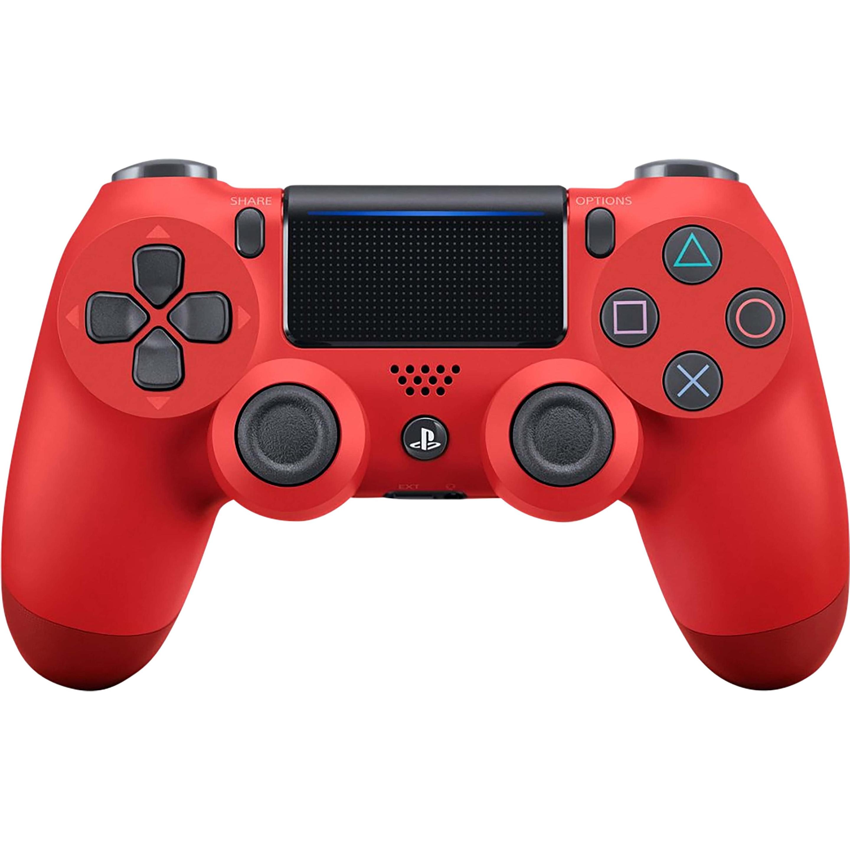 Sony PS4 Dualshock 4 Wireless Controller (PS4), Gaming Controller, Rot