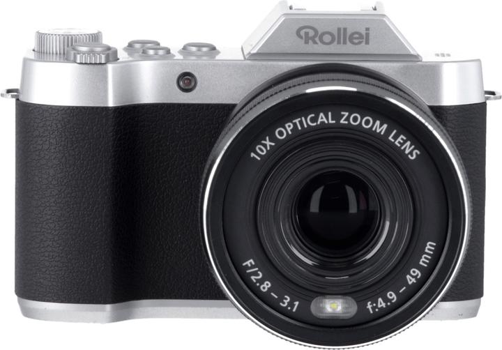 Actual product image Rollei Powerflex 10x Retro I 64 MP Digitalkamera mit 4K (35 mm, 64 Mpx, 1/2.8")