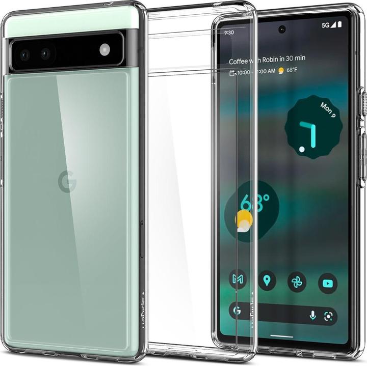 Produktbild Spigen Transparent Case Ultra Hybrid for Google Pixel 6A. (Google Pixel 6a)