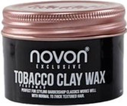 Novon Professional Exclusive Tobacco Clay wax 100ml (Hair wax, 100 ml)
