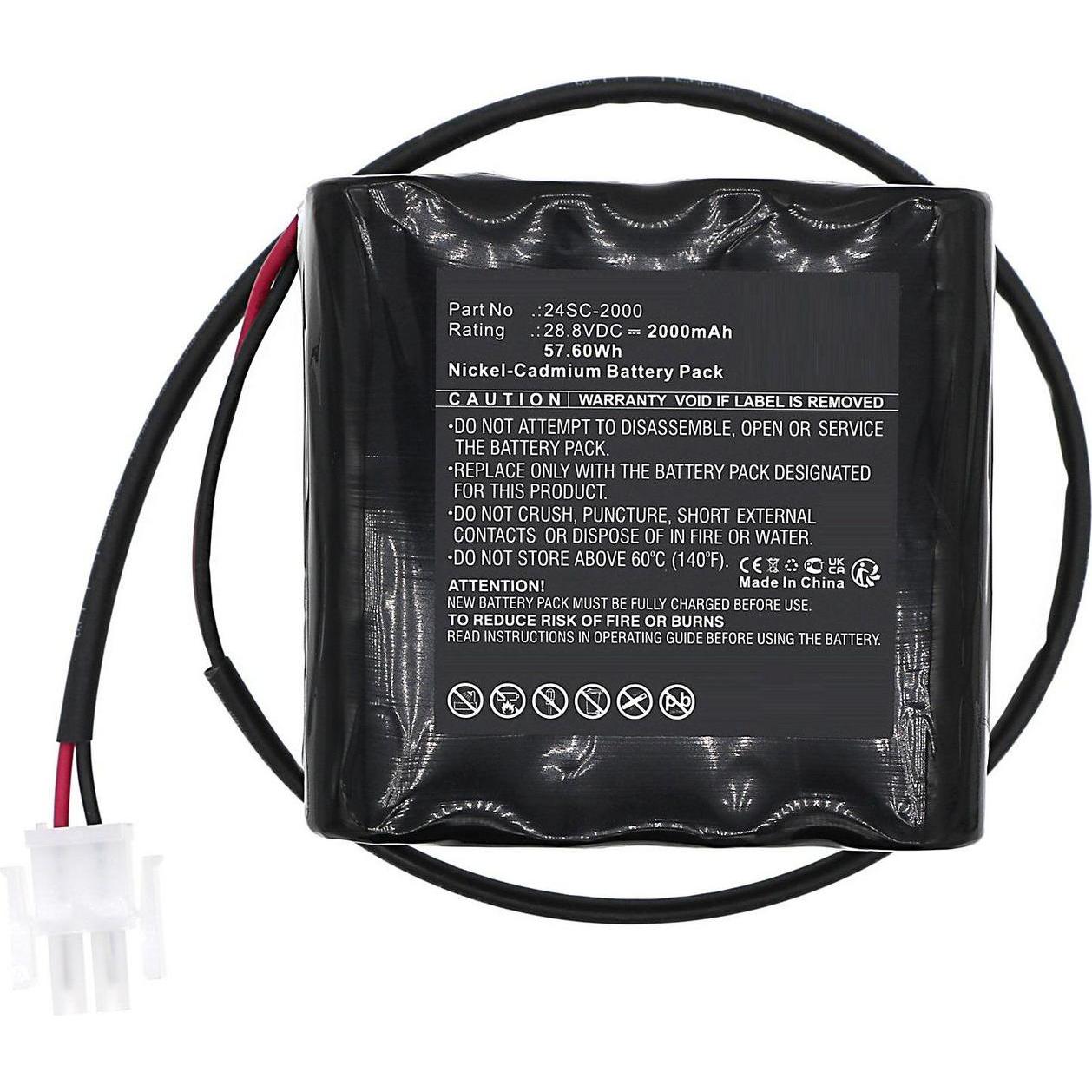 CoreParts Battery 28.8V 2000mAh 57.60Wh (2000 mAh), Notebook Akku