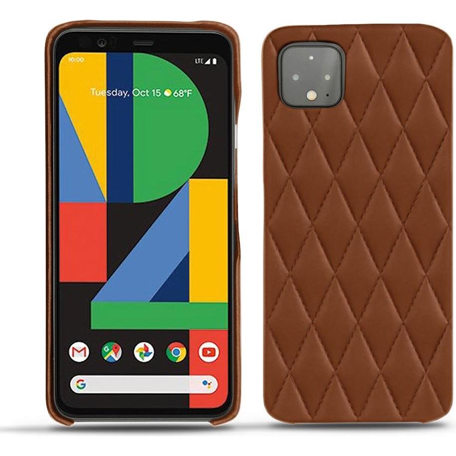 Noreve Lederschutzhülle (Google Pixel 4), Smartphone Hülle, Braun