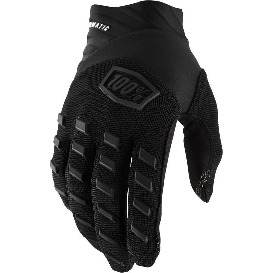 100%, Herren, Handschuhe, Unisex Handschuhe Airmatic, Schwarz Charcoal, 2XL, HU-GLO-0057, Schwarz, (XXL)