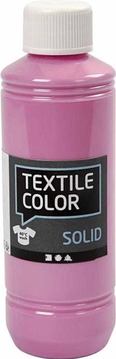 Actual product image Creativ Company Textile Color Opaque textile paint - Pink, 250 ml (250 ml)
