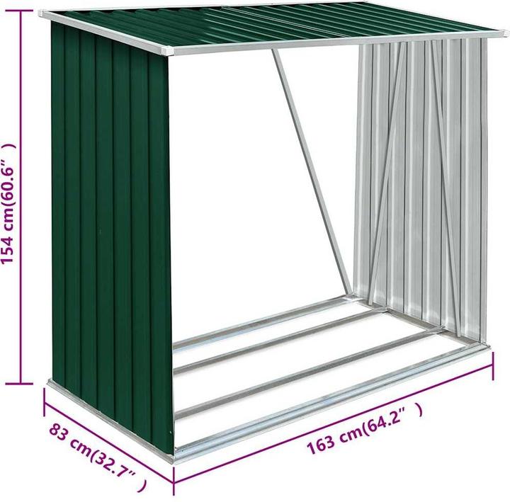 Image du produit vidaXL Flem (163 x 83 x 154 cm)