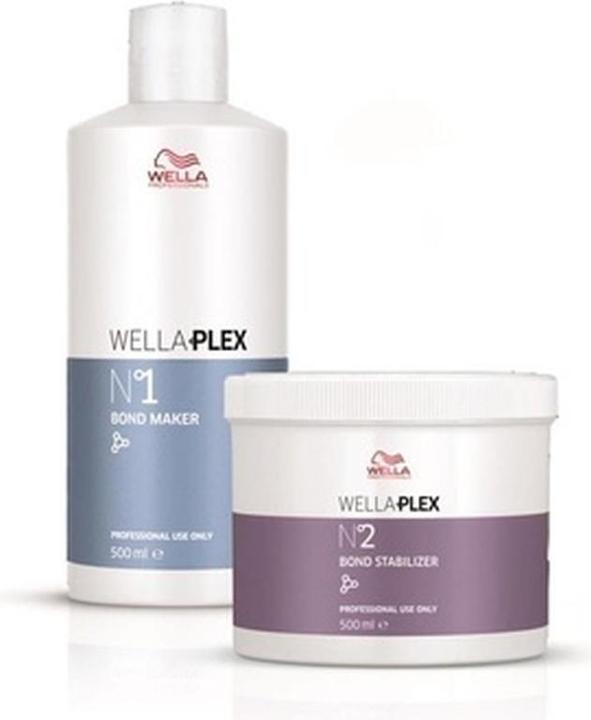 Image du produit Wella Wellaplex Salon Kit No. 1&2 3 x 500 ml (Kit de soins capillaires)
