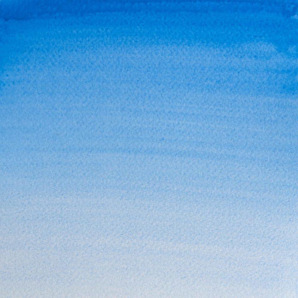 Thumbnail - Winsor & Newton, Künstlerfarbe + Bastelfarbe, Watercolour proff. 5ml Cerul Blue (Red Shade) 140 (Blau, Rot, 5 ml)